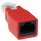 RJ45 Male to Female Connected Crossover Cable  Adapter Conver JR