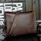 Men Leather Messenger Briefcase Laptop Shoulder Crossbody Bag Business Hand X5W4
