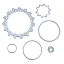 3pcs Flower Cutting Dies Stencils Scrapbook Embossing DIY Craft Album Gifts