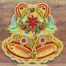 5D DIY Special Shaped Diamond Painting Christmas Bell Embroidery Kit Decor
