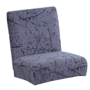 2x Dining Chair Covers Stretch Bar Side Stool Slipcovers for Cafe Salon