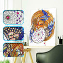 5D DIY Special Shaped Diamond Painting Fox Pattern Cross Stitch Wall Decor
