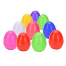 10x Count Unfilled Easter Plastic Eggs Party Favor Toys Filler Surpris XFG