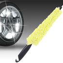 Sponge Wheel Brush Wheel Cleaner Car Care Washing Brush Steel Wheel Cleaning BX