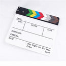 Clapperboard TV Film Video Movie Clapboard Action White Board Slate Stick