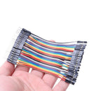 3X 40pcs 10cm Male To Female Dupont Wire Jumper Cable for Arduino Breadboar P3G4