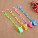 Cartoon Sheep Baby Kids Chain Clip Holders Dummy Pacifier Nipple Strap