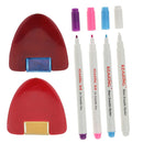 6Pcs Water Soluble Pen Air Erasable Pens Fabric Marking Tailor Sewing Chalks