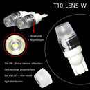 T10 Ceramic LED Car License Plate Bulbs Light W5W LED Auto Clearance Light Bulbs