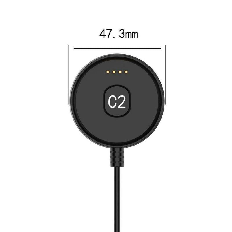 For Ticwatch C2/E2 Watch Magnetic Suction Charger Cable Data Charging Base