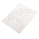 Horse Rhinestones Iron on Hot Fix Motif Heat Press Applique Patch 12.5x9.6 Inch