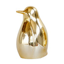 2pcs Bird Statue Ceramic Display Golden Wedding Bedroom Home Decoration New
