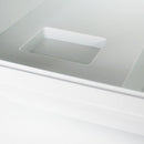 Reptile Habitat Corner Ramp Floating Basking Platform -White