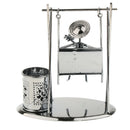 Creative Artist Sit In A Swing Pen Holder Desktop Decor Home Craft Container