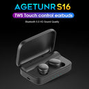 S16 Wireless Bluetooth Headset TWS Hands-Free Calling In-Ear Earphones Earbuds
