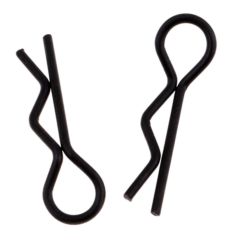 20pcs/set RC Car R-Pins fit 1/10 1/12 1/16 1/18 RC Car Truggy Accessory Black
