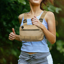 Durable Hiking Chest Bag Camping Running Fishing Day Pack Phone Wallet Pouch