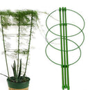 3 Rings Climbing Plant Support Conical Cage Garden Trellis Flowers-Tomato-Stand-