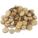 10pcs 3-4CM Wood Log Slices Discs for DIY Crafts Wedding Centerpieces WSR BX