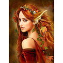 5D DIY Full Drill Diamond Painting Fairy Girl Cross Stitch Embroidery Kit