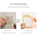 Punch-Free Waterproof Socket Cover Universal  Panel Switch Box Cover Protector