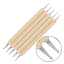 23PCS pottery sculpture kit, including wooden embellishment tools, silicone