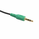 5X(Headphone Splitter for Computer, Earphone Adapter for PC Audio & Mic, 3 Z4V7)