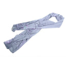 Silk Scarf Women's Floral Printing Decoration Chiffon Scarf Beach Thin Shaw R9N3