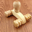Wooden Car Roller Massage Reflexology Hand Foot Back Body Therapy Relax Gifts ec