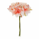 6pcs 4cm Artificial carnation flowers Stamen silk flower bouquet for weddin