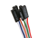 2x 60cm ATX Desktop Case Power On Off Reset Switch Cable with 2 x LED Lights