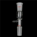 24/40 Glass Vacuum Take-off Adapter Laboratory Straight Tube Gas Inlet Adap  ME