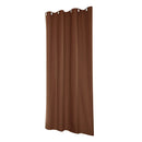 Waterproof Outdoor Blackout Curtain Drape for Patio Pivilion Coffee 54x108"