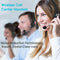 Wireless Headset Headphone Noise Cancelling w/ Mic for Driver Truckers bs