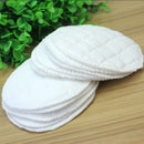 12x White Reusable Breastfeeding Baby Feeding Soft Nursing Pads Washable