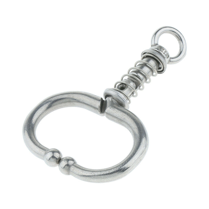 Stainless Bull Cow Nose Lead Show Cattle Steel Farm Ranch Veterinary L