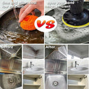 12 Piece Drill Brush Scrub Pads Power Scrubber Brush with Extended Long Att