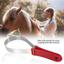 Equestrian Metal Sweat Scraper Horse Grooming Training Equipment GroomerJC!E