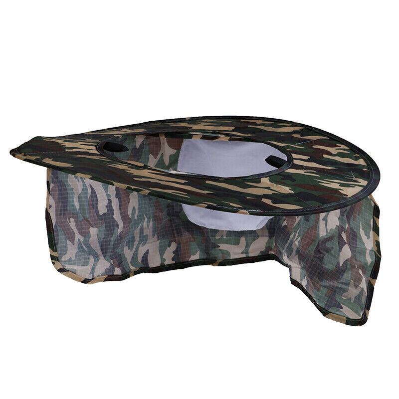 Camouflage Sunshade Outdoor Safety Hard Hat Sun Shade Neck Shi Nw