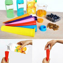 6pcs/set Silicone Popsicle Mold Ice Lolly Mold Ice Ice New Mold Maker Snack S2E7