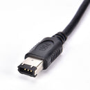 Firewire 800/400 9 Pin To 6 Pin Cable 9-Pin 6-Pin IEEE 1394B Transfer A213 ME