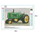 5D DIY Full Drill Diamond Painting Tractor Cross Stitch Embroidery Mosaic