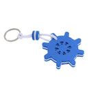 2x Marine Outboard Floating Keyring Sailing Kayak Fishing- Anchor And Rudder