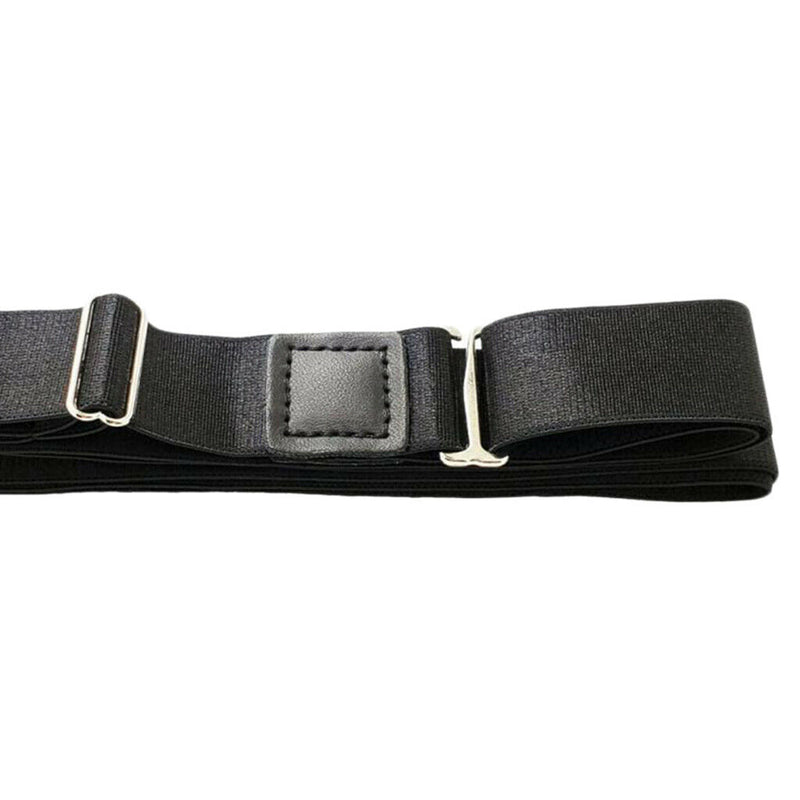 Adjustable Shirt Stays Military Shirts Holder Straps with Non-slip Clamps