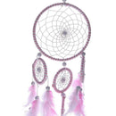 DIY Feathers Handmade Dreamcatcher Craft Dream Catcher Net Wedding Decor