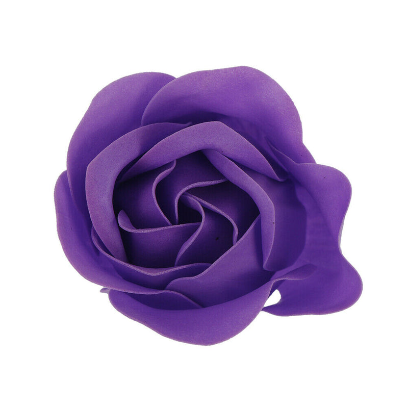 3XScented rose flower petal bath body soap wedding party gift heart bottle Hn