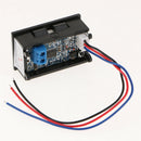 LED Panel Meter DC4-33V Dual Digital Voltmeter Ammeter 50A + Shunt