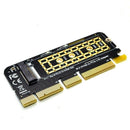 M.2 NVMe to PCI-E SSD Converter Card M-Key PCI-Express X4/X8/X16 Adapter