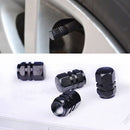 4x New Universal Wheel Tyre Valve Stems Air Dust Cover Screw Caps Car Truck Bike