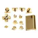 Replacement Custom Touchpad and Button Set fit for PS4 Controller - Golden